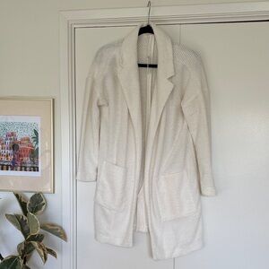 Marine Layer Birdseye Collared Cardigan
